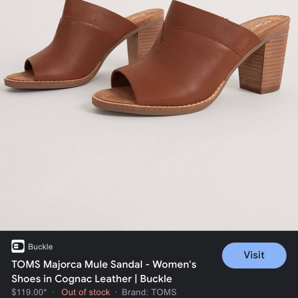TOMS Majorca Mule Sandal
